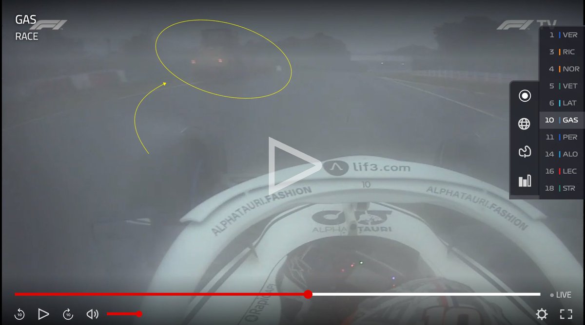 CYMotorsport's tweet photo. If you're wondering why he's pissed, this is why. 

Absolutely unbelievable. Keep in mind the visibility range. &amp; that's the racing line. https://t.co/xiDO8J8Sl4