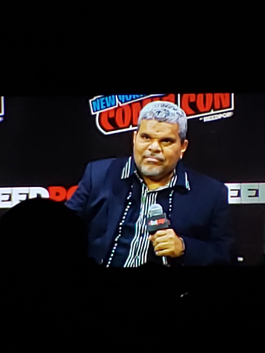 Lucky13Lisa's tweet photo. @Starshapedgummy Luis Guzmán is such a legend! I'm glad I was able to be in the same room as him. 🤩 https://t.co/VqojVdMrFa