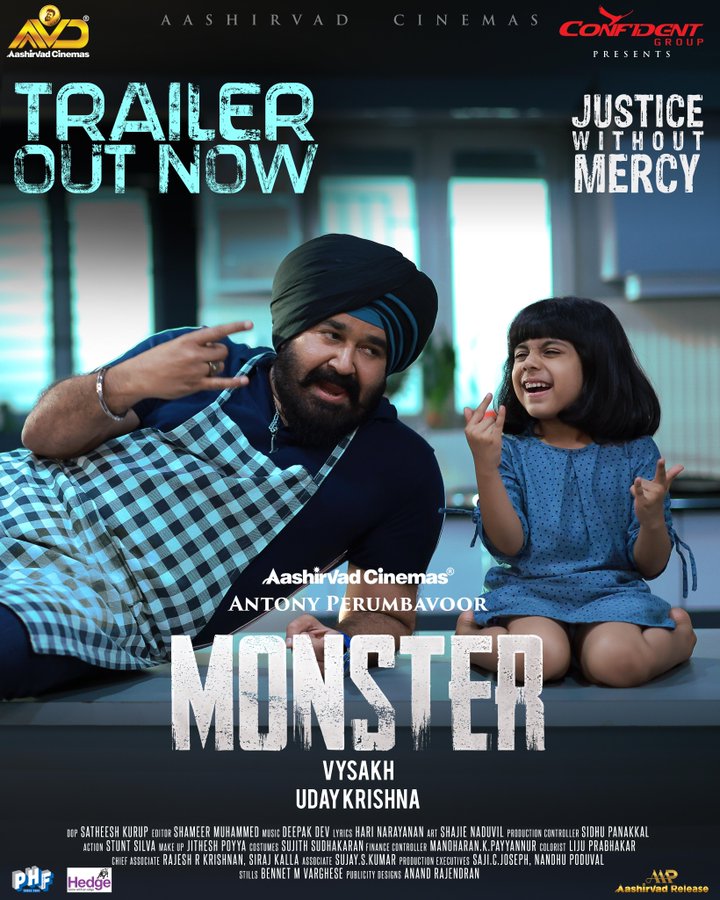 Monster' trailer: Mohanlal starrer promises an intriguing mystery thriller | Malayalam Movie News - Times of India