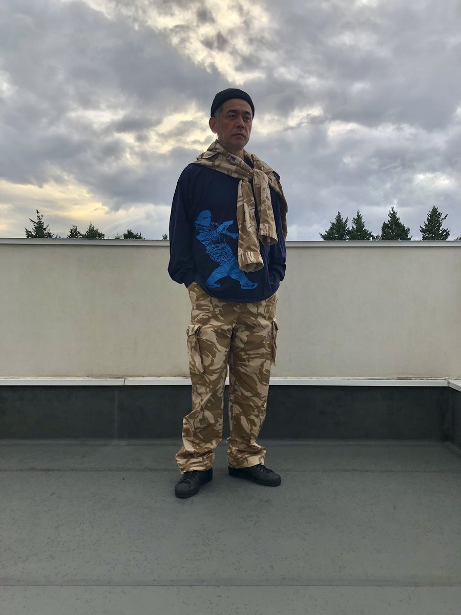 tarino_aim's tweet photo. 〈Style〉
tops:WK Interact
bottom:イギリス軍WINDPROOF コンバット パンツ デザートDPMカモ
#郡山
#福島
#いわき
#白河
#会津若松
#ミリタリー
#軍物
#イギリス軍
#WKInteract https://t.co/1C3HQqQGu7