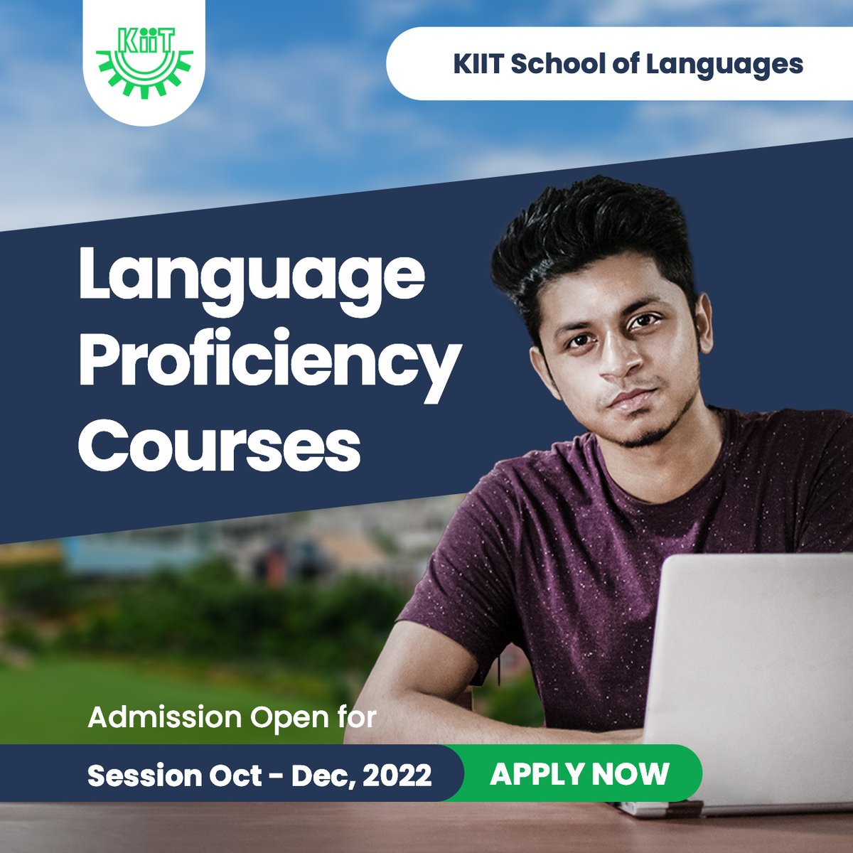 KIITUniversity's tweet image. Want to work &amp;amp; live in South India, brush up your skills in Tamil, Telugu &amp;amp; Kannada at KIIT. Enrol Now. Last date: Monday, 10th October, 2022. 

For enrolment, visit ksol.kiit.ac.in/language-profi…

#KIIT #KSOL #LanguageCourses