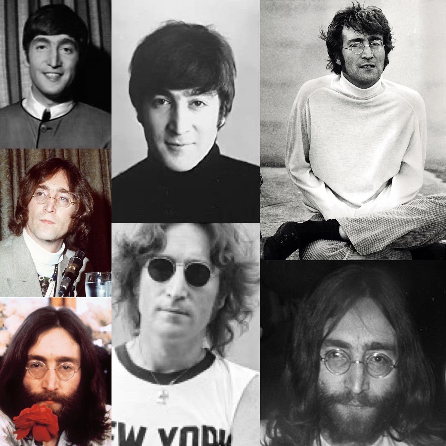 Happy Birthday John Lennon, Mike Singletary, and Kenny Anderson   