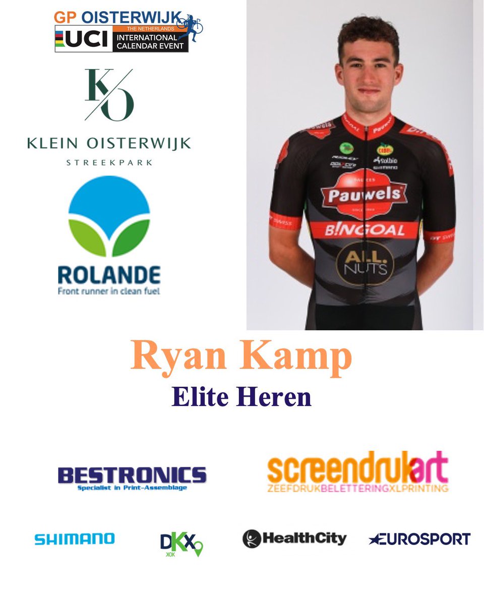 GPOISTERWIJK's tweet photo. En dan denk ik aan Brabant ๐ถ๐ถ๐ถ De brabanders Ryan Kamp en Mees Hendrikx staan ook aan de start van onze cross. Komen jullie hun aanmoedigen?
#gpoisterwijk #cyclocross #veldrijden #international #oisterwijk #uci #deelnemer #ryankamp #meeshendrikx #streekparkkleinoisterwijk https://t.co/qCJvUdEc7E
