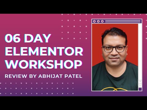 learnwptutorial's tweet photo. 06 Day Elementor Workshop Review by Abhijat Patel - Learn Elementor to Design WordPress Website
Watch @ https://t.co/wBLN0VU0op https://t.co/GNi78RJVUg