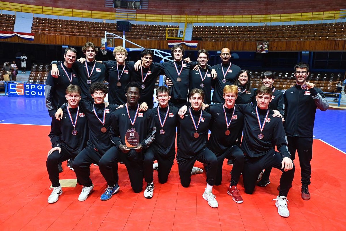 Thank You Havana! Men’s U21 Pan American Cup medals 🥇🇺🇸 United States 🥈 🇲🇽 Mexico 🥉 🇨🇦 Canada USA and Mexico qualified to the 2023 World Championship #norceca #u21panamcup #volleyball #gobeyondyourlimits