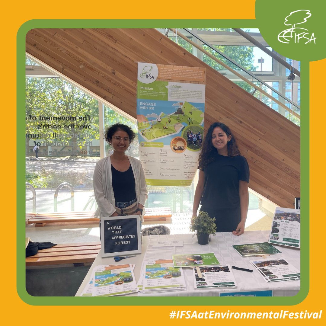IFSA in The One Earth - One Choice Environmental Festival!

📌 You can read the full report on IFSA Website through this link: ifsa.net/ifsa-celebrate…

#IFSAatEnvironmentalFestival