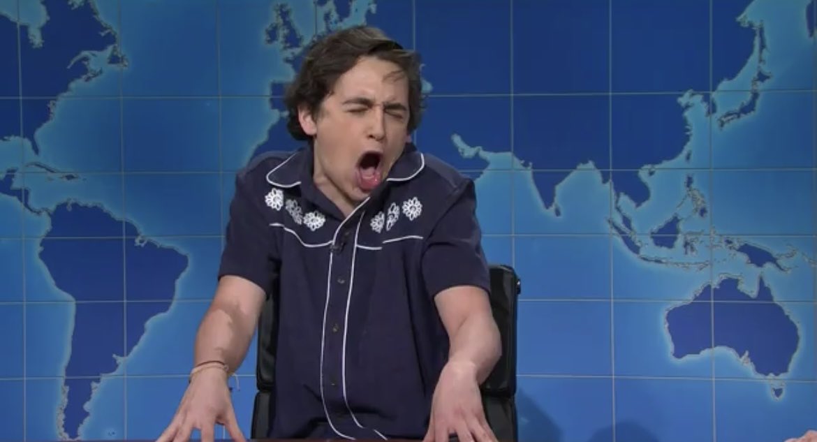thesnlnetwork's tweet photo. @nbcsnl Congrats Marcello on a great Weekend Update debut!!!! https://t.co/vk9T6c2aUj