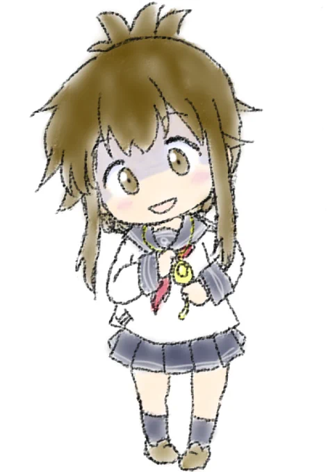 #このタグをみた人はド正面イラストを貼る 