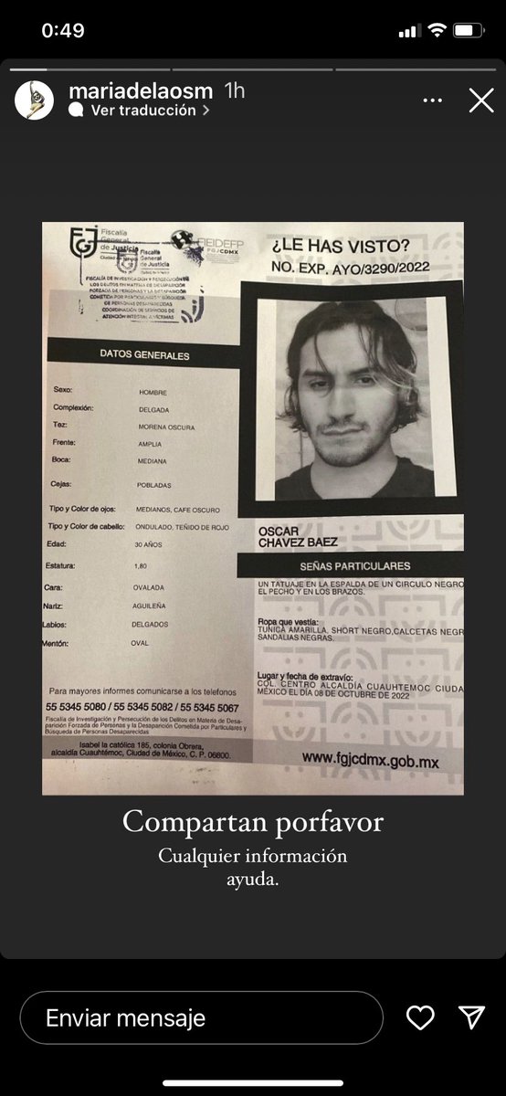 soyantt's tweet photo. Estamos buscando a Oscar! Se encuentra herido, con una quemadura en la pantorrilla derecha. La última vez que lo vieron fue en Pino Suárez y Venustiano Carranza. @GobCDMX @busqueda_cdmx  #CDMX https://t.co/w9o7rZYMcI