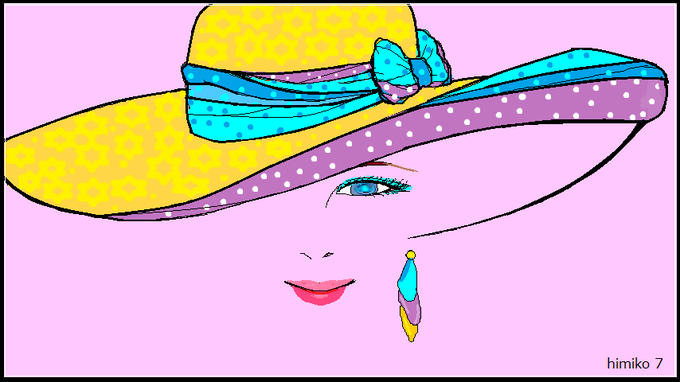 #イラスト                                         過去絵アレンジ 