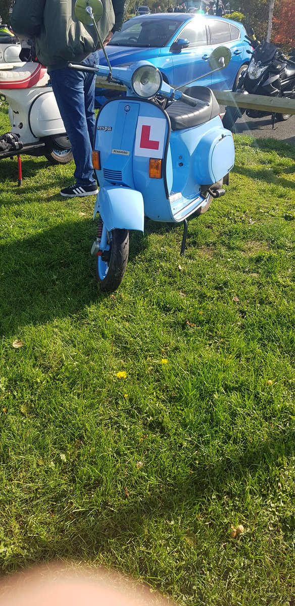 Day out on the scooter. it's made it so far
