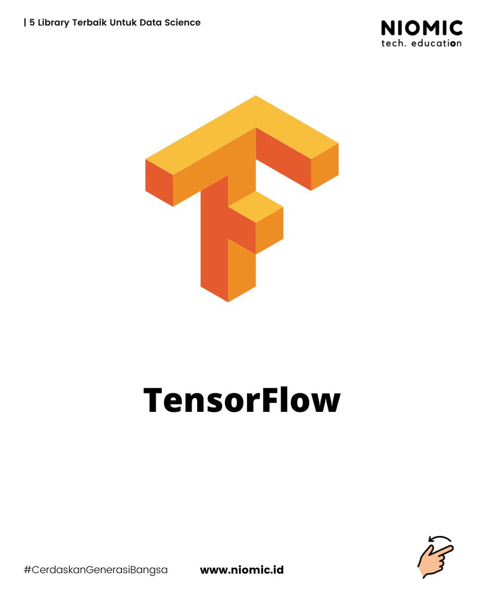 niomicID's tweet photo. Library Terbaik Untuk Data Science β¨
.
#niomic #cerdaskangenerasibangsa #belajarprogramming #programming #programmer #programmerindonesia #tech #technology #javascript #datascience https://t.co/2vTEUqpkov