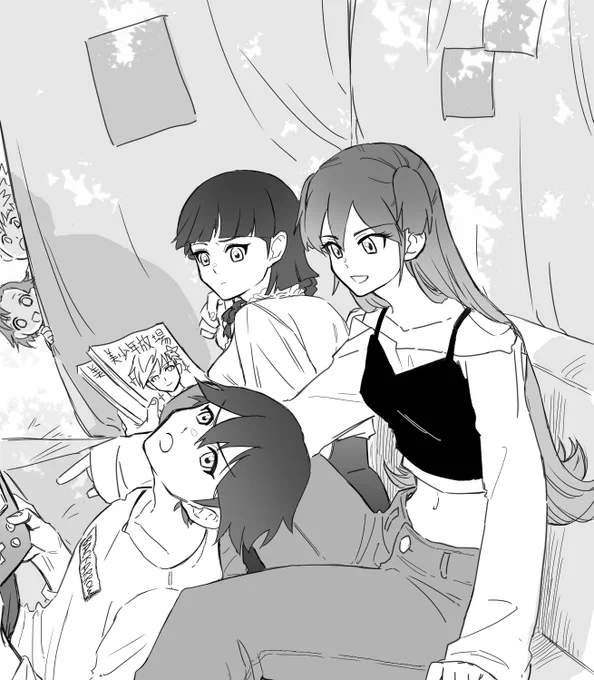 現パロのエッジャ幼馴染組
ビット君は高校生になっても秘密基地を作るタイプの少年だと良い 