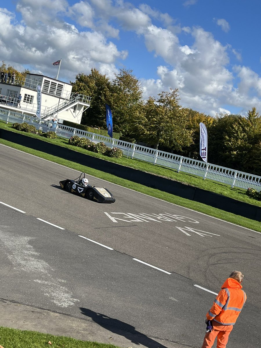 Underway at Goodwood in the F24 Greenpower 🏎 <a href="/Greenpowertrust/">Greenpower Education Trust</a>