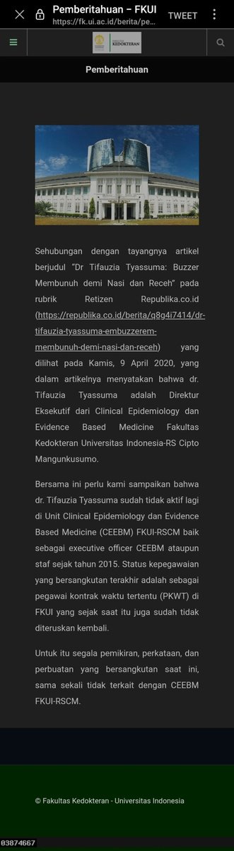 Jadi dokter pengangguran ya nganggur aja, jangan malah jadi gila.
.
.
Kamu itu sudah"jelek", tua, pengangguran, bodoh...gila pula.
