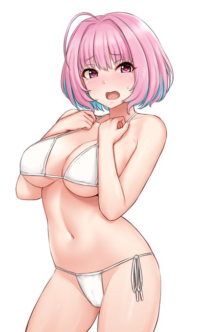 水着りあむと布差分～～! 