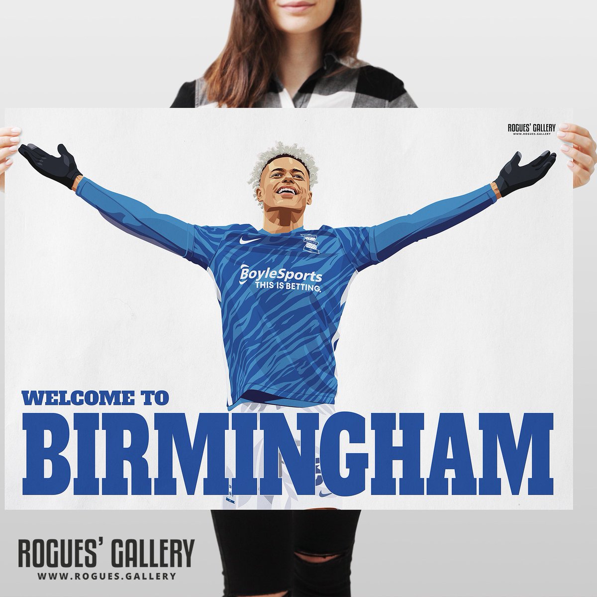 gallery_rogues's tweet photo. He made a very positive impact at Brum on loan last season. So much so we were specially commissioned to do this print by a big #bcfc fan. #lyletaylor #bcbc #blues
Itβs available now on https://t.co/D99MnH6e4V now. ππ» https://t.co/16lqtbHsgm