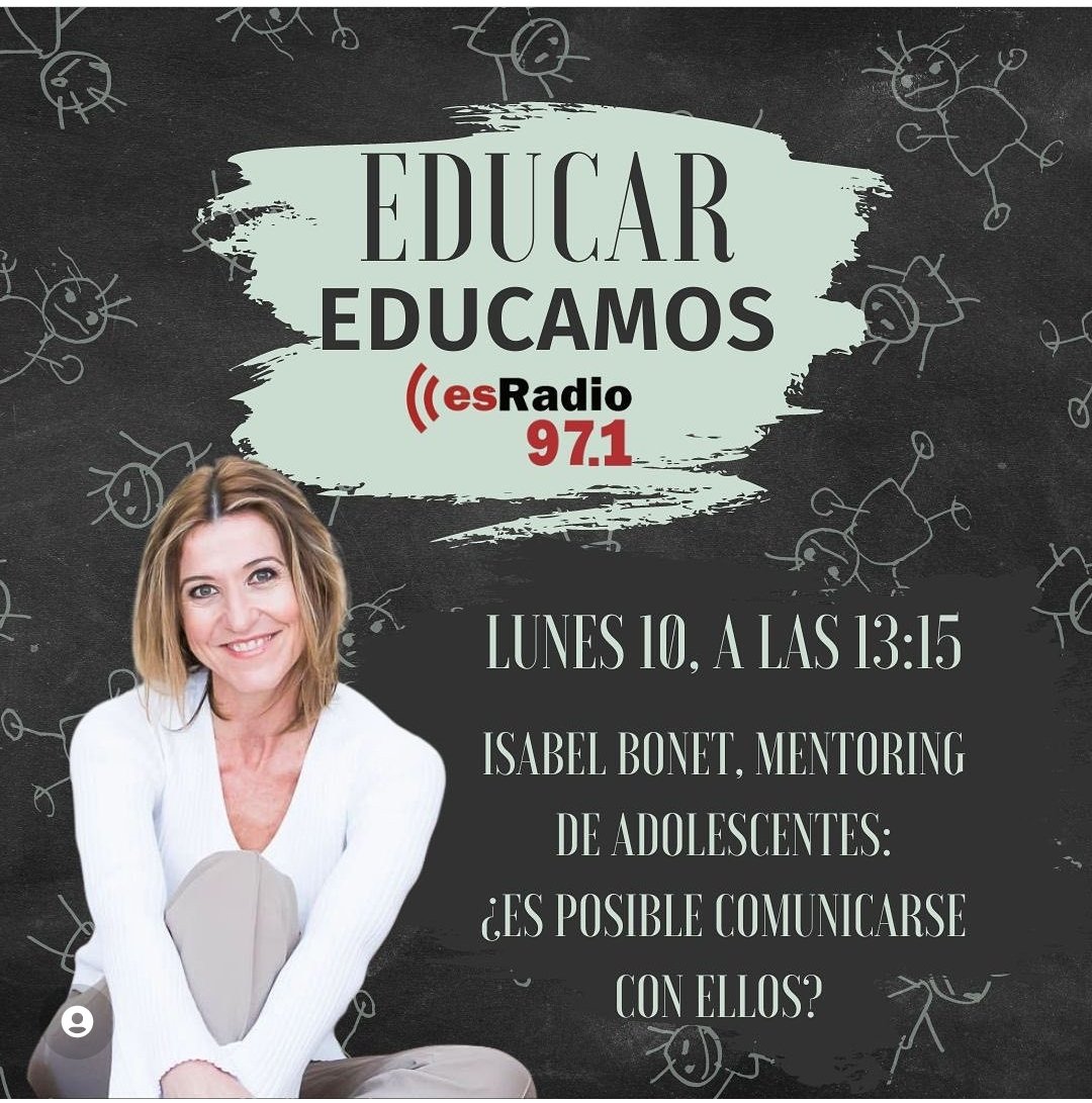 OscarFidalgoB's tweet image. 🗣️Mañana lunes vuelve en @esRadio971 la cita con la educación de la mano de @VickyFerrerColl y @MaraMor66392223 en #educareducamos a las 13.15hrs