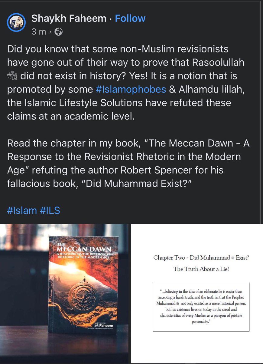 Alas, whilst detractors of the #mawlid come to life in this month…their energy could be used elsewhere against people who wish to destroy your foundations of faith with deceit…