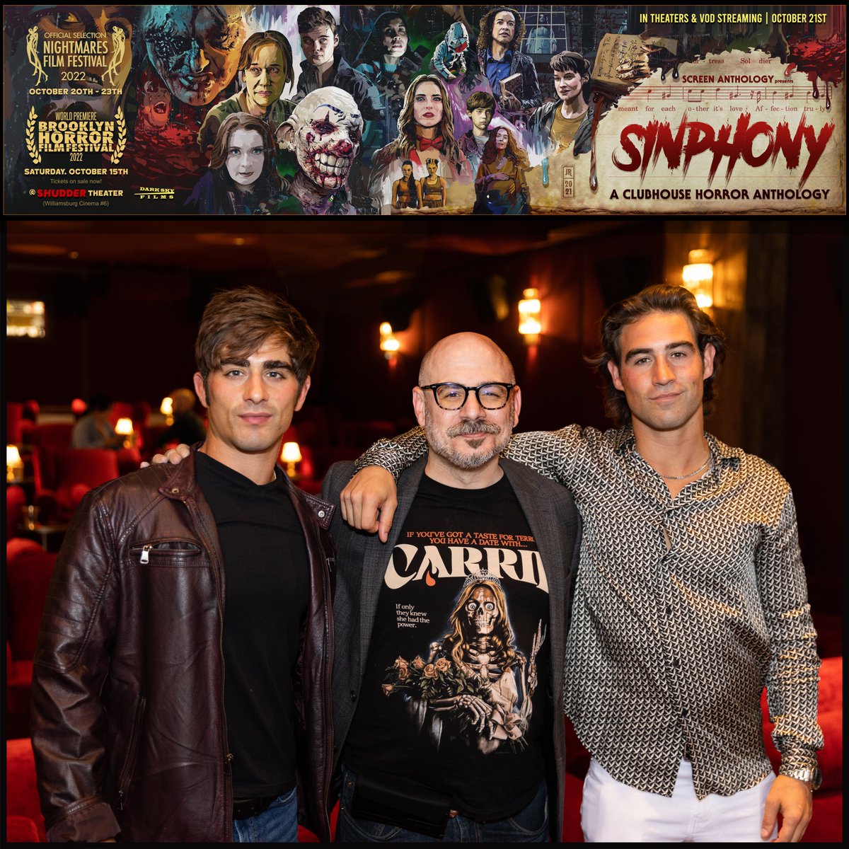 JasonRagosta's tweet photo. Got a chance to meetup with new friends #jasoncohen and #chrishahn from the new @netflix show #datedandrelated at out @sinphony_film event this week. A massive thanks to @StevenCuoco for the introduction and for supplying the wonderful photographic services of #CharlesBenoit https://t.co/Bkmz6DqS9R