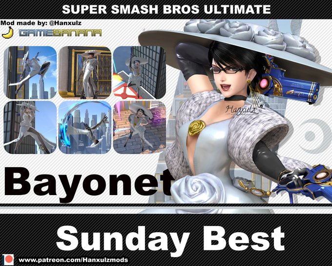 SSBU Mod: Bayonetta (Crime City) by Hanxulz on DeviantArt