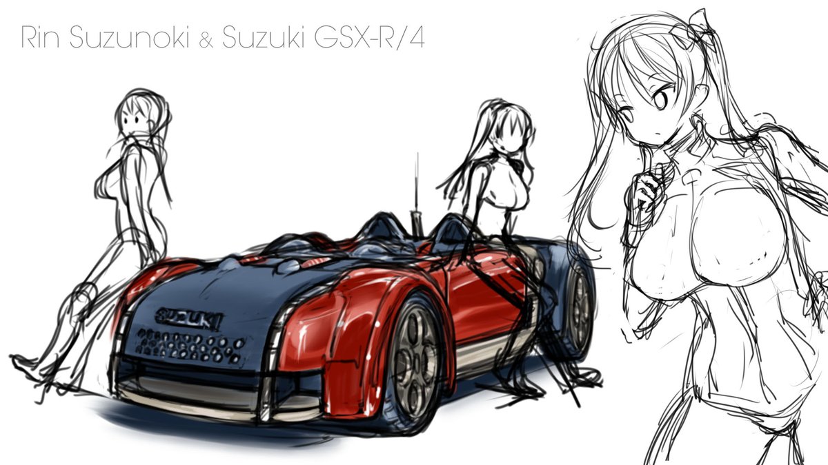 この辺りのラフをAIちゃんに読ませたらどうなるのか気になる 