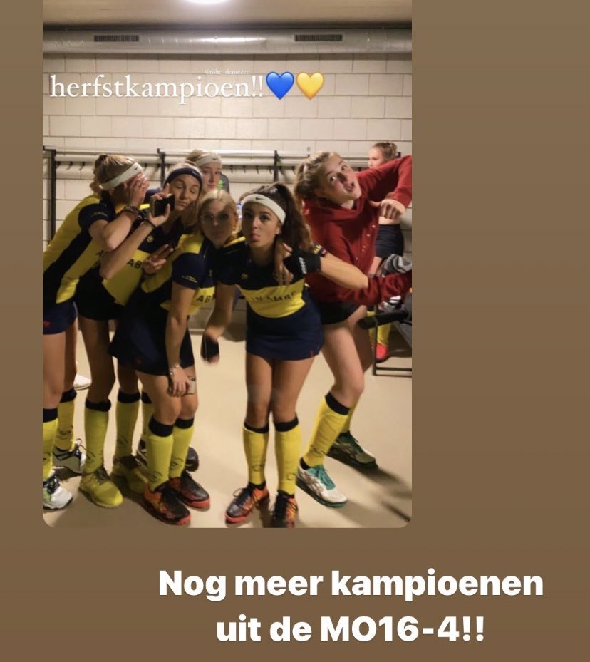 Wij feliciteren onze herfstkampioenen: JO16-1, MO12-1, MO16-3, MO16-4, en MO14-4. Well done Mezen!!