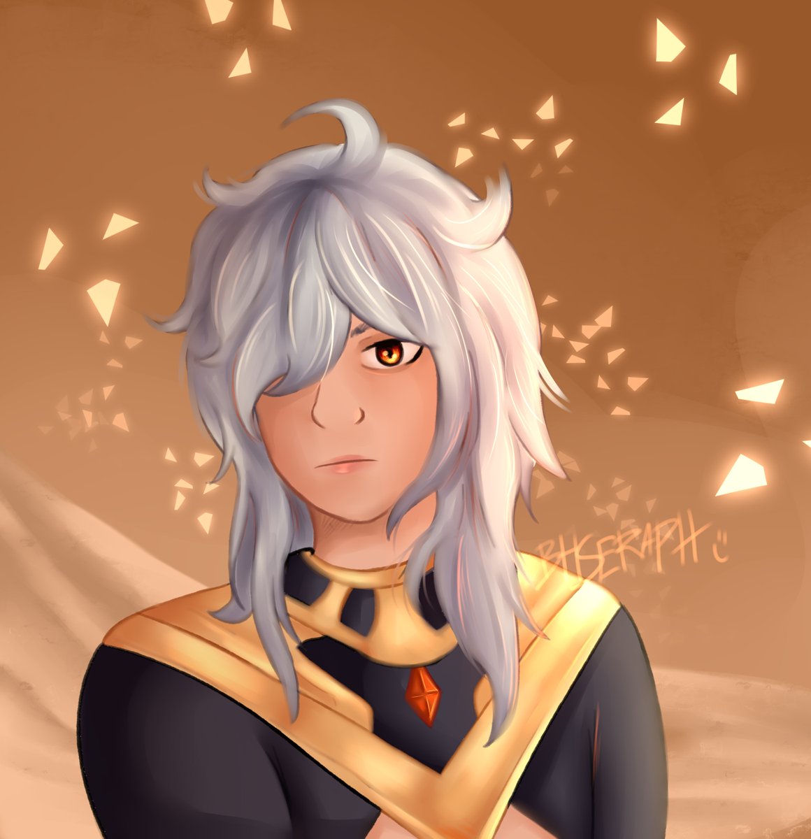 i've only had him for a day but if anything would happen to him i would fight 

#cyno #GenshinImpact #Genshinfanart