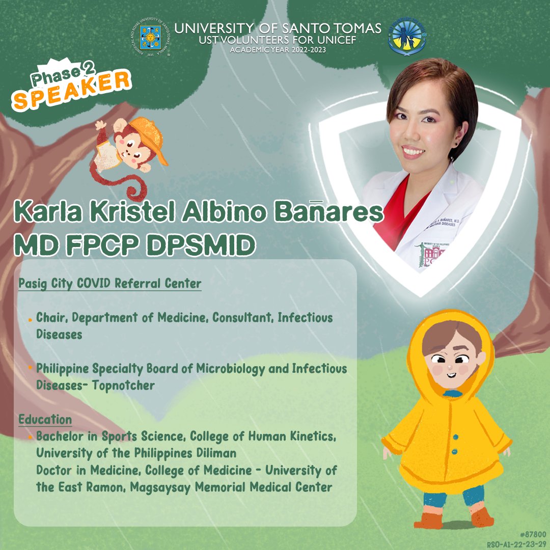 ustunicef's tweet photo. Dr. Karla Kristel Bañares: COVID-19 virus and Monkeypox virus are different diseases. But, they are both viral and infectious diseases.
#BatangMayLaban
#HandaKahitSaanHandaKahitKailan
#AllForTheKids https://t.co/FwaIwJSWx7