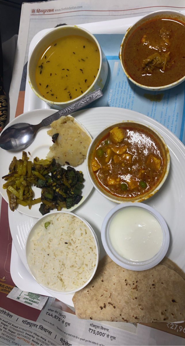 riteshraj13's tweet photo. Travelled for the 1st tym in Tejas(12310) yesterday. Was amazed with the hospitality. food was also amazing. impressed. literally it is the pride of india. thank you @RailMinIndia @IRCTCofficial @RailwayNorthern @RailwaySeva @GM_NRly @drmdelhi https://t.co/MDykCvpqcQ