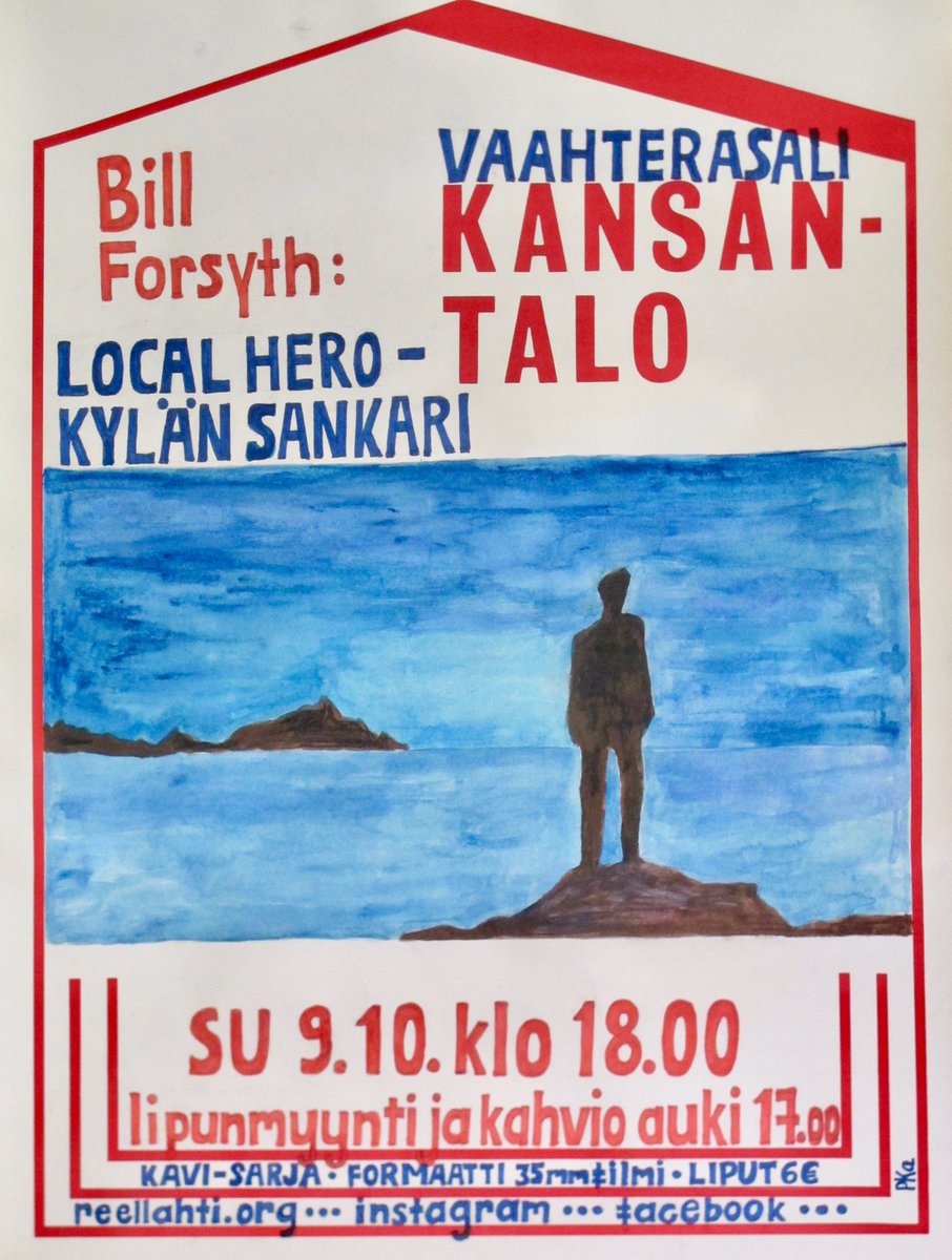 ReelLahti's tweet photo. 🔹Tänään Kansantalolla🔹 #lahti #elokuvaarkisto #leffaan #35mmfilm https://t.co/OV7xf7KpZY