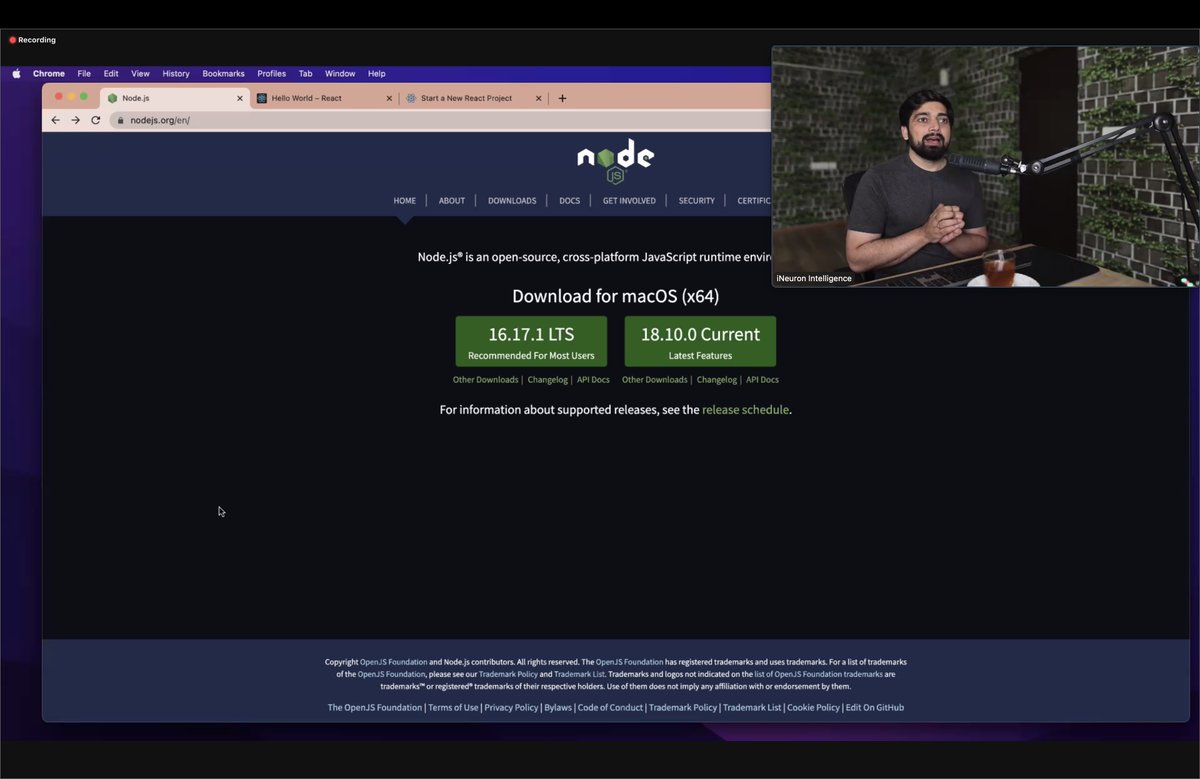 yntpdotme's tweet image. JavaScript Full Stack Web Development 🔥📈

Week 12: Resume Review &amp;amp; React Intro🥳

Thank you @Hiteshdotcom Sir for geeking out small things about our Resume. Today&apos;s React class was mindblowing. 

#js #reactindia2022 #webdevelopment #100DaysOfCode #Bootcamp #100Devs