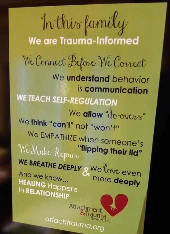 Becoming a trauma informed,trauma responsive,aware and sensitive school means recognising the power of relationships. This needs to be embedded into every policy and procedure.🧠🌱