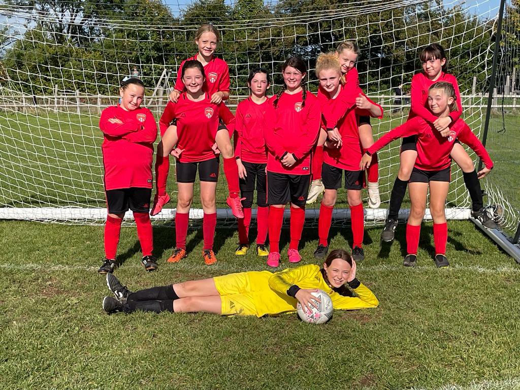 Big news! Our U12 girls played with a sub for the first time ever this weekend! We now have 10 players signed up so we can play 9 aside. Never been so excited to be able to keep the bench warm 🤣 <a href="/HerGameToo/">Her Game Too</a>