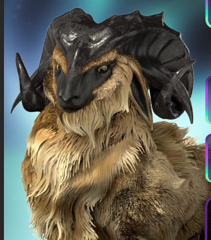cryptid_mom's tweet photo. GN fam, have a gander at this handsome guy I've been working on for @solcraftgame and tell me if you think he's fluffy enough? 🤔 https://t.co/YiDydCjJ8s