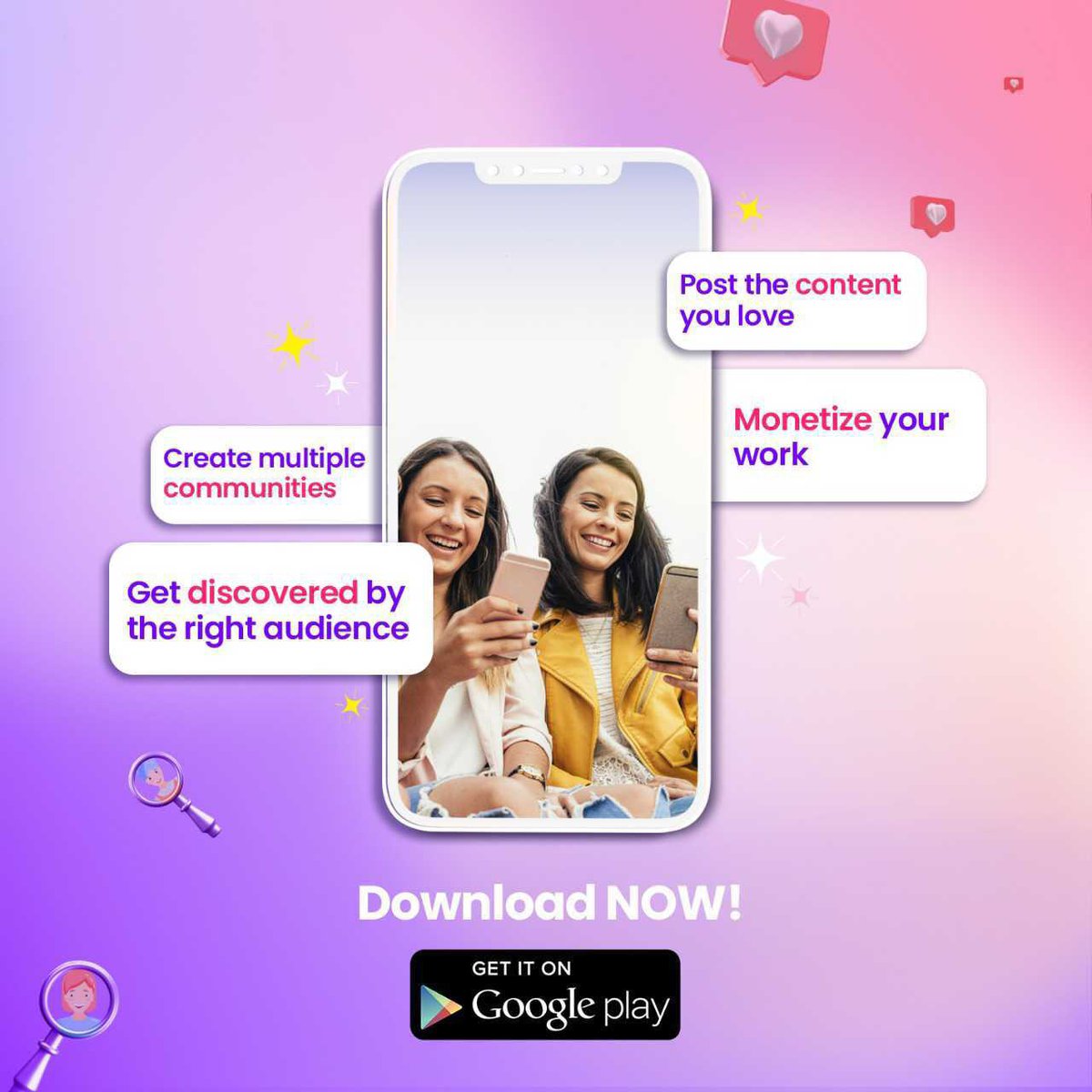 cotoapp's tweet image. Live your life the way you want.
Download coto today 💟
bit.ly/Join_coto
Available on Google Play Store ▶️

#coto #cotocommunity #communitycreators #womencreators #womenempowerment