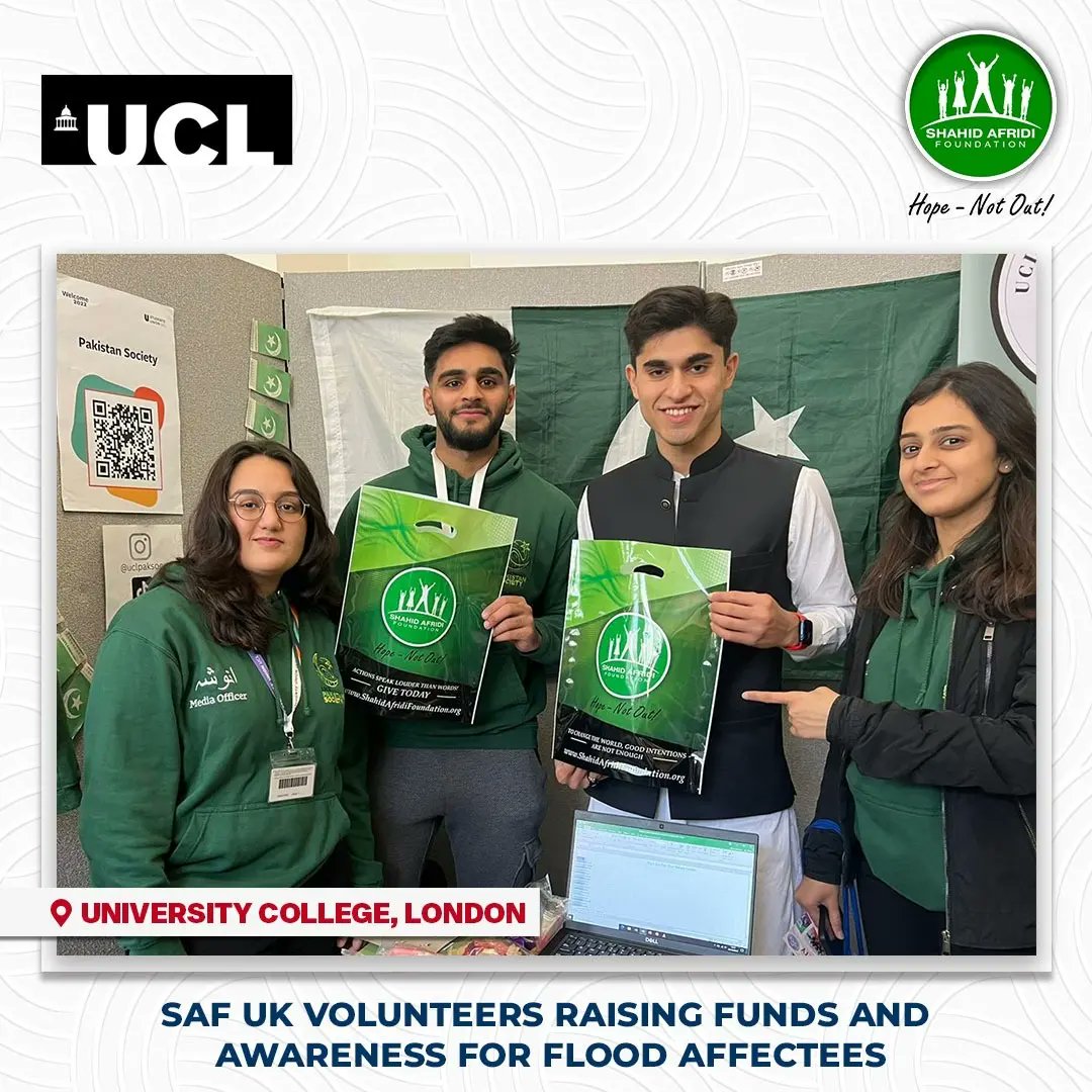 Shahid Afridi Foundation tweet media