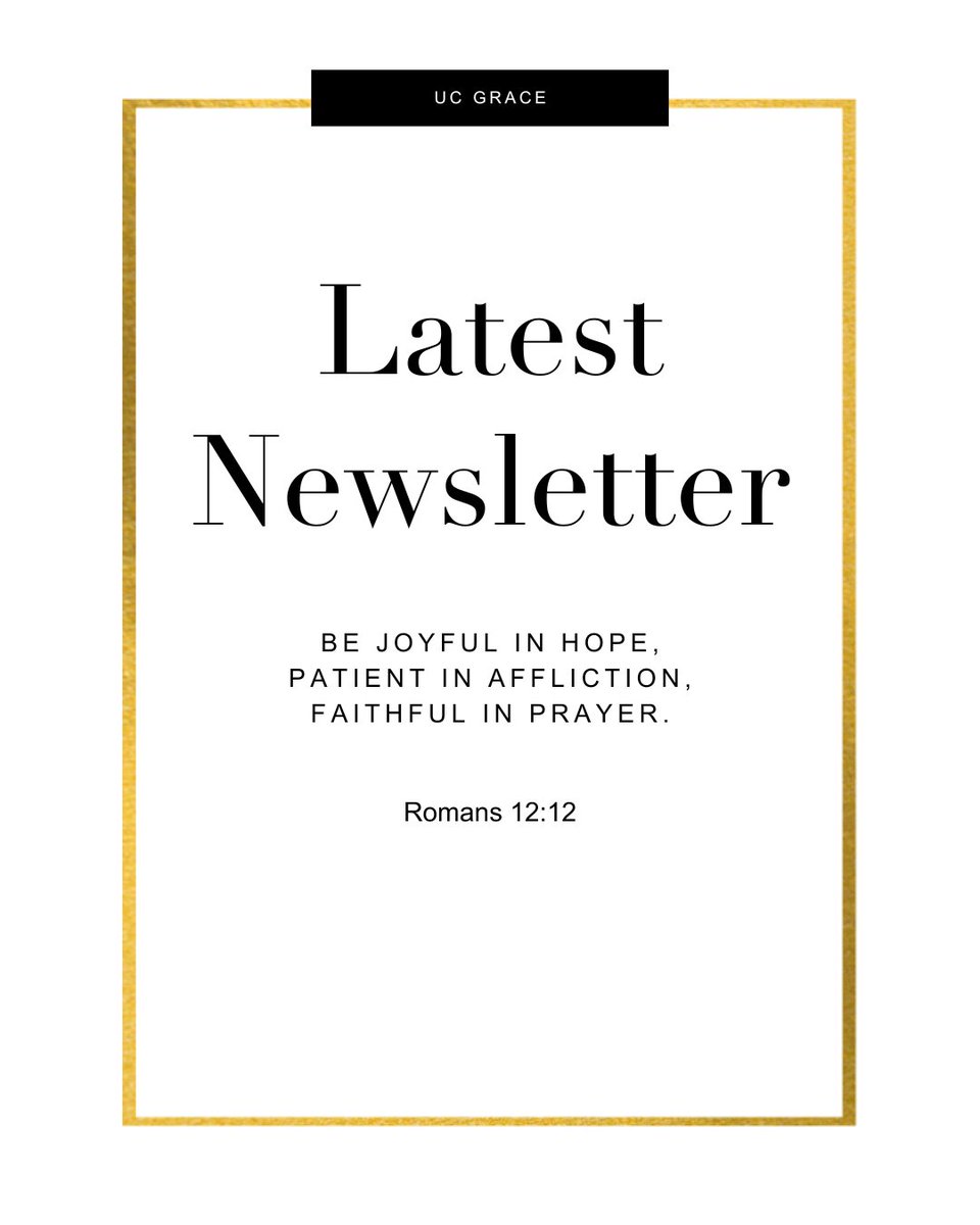 UC Grace October - Finding a Rhythm! Come find out all the latest news and updates with UC Grace - mailchi.mp/96e2d8164aea/u… #christiandance #danceandmovement #danceforjesus #worshipdance #danceministry
