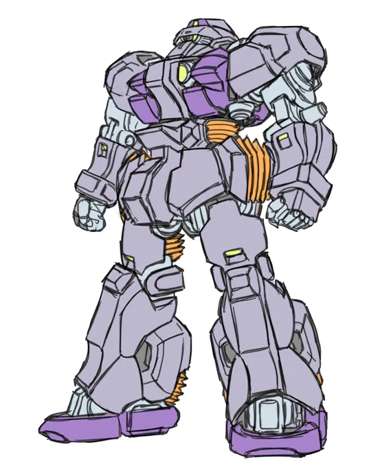 テキトーに描いたロボ 