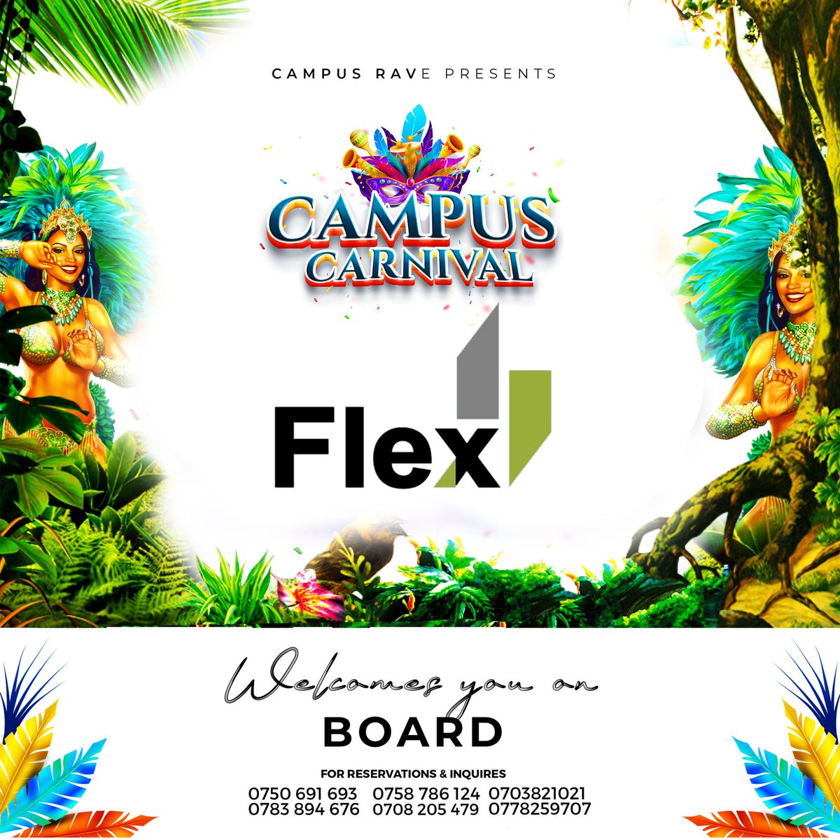 Mpozi nekirara, the #CampusCarnival is on hosted by the wonderful and welcoming people of Stone City