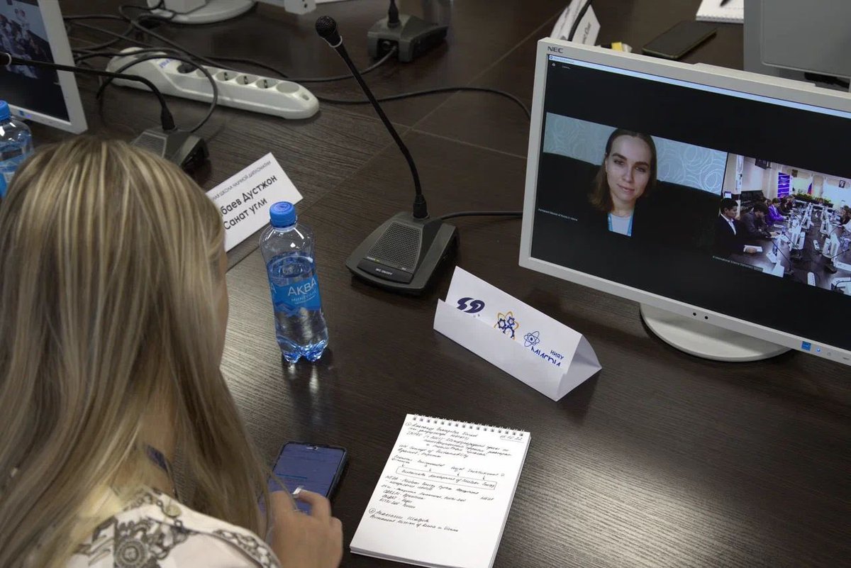 AsyaShavrova's tweet image. It’s been a great pleasure to speak to participants of the III Science Diplomacy School @ClubDiplomacy at #MEPhI last week with an emphasis on the value of ‘hard’ scientific knowledge in nonproliferation diplomacy &amp;amp; with some practical examples of how we approach it in Vienna.