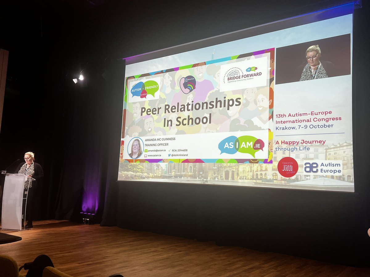 Autistic voices need to be not only heard but understood, respected and informing the research. The impact and fear of getting things wrong has detrimental affects on our sense of self. <a href="/AsIAmIreland/">AsIAm</a> <a href="/LittlePuddins/">Amanda Mc Guinness</a> <a href="/AutismEurope/">Autism-Europe</a> #AECongress22