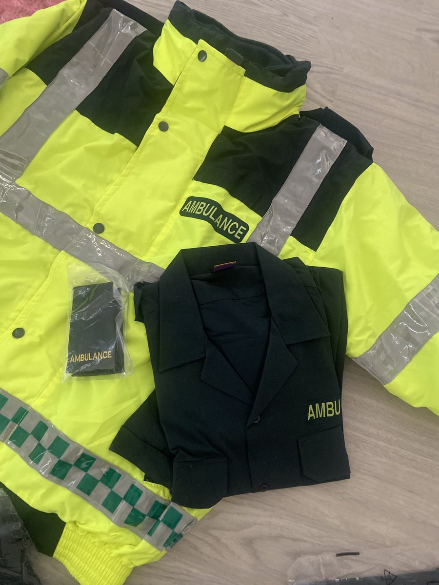 Filmmaker_Tash's tweet photo. If any filmmakers would like to hire any of my uniforms DM me. I also have policeman and doctors (surgeons) uniforms available.
#HireService https://t.co/dNt6EkgXZu