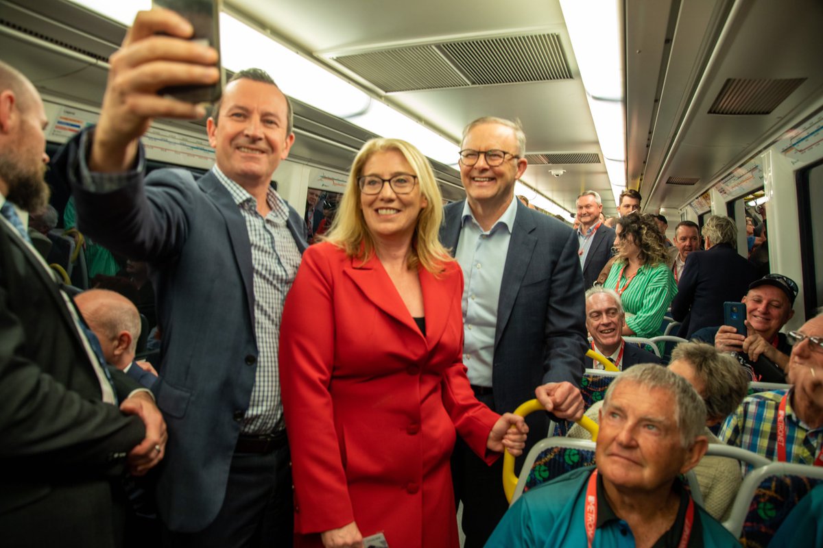 MarkMcGowanMP's tweet image. All aboard! METRONET Airport Line is officially open 🚆✈️