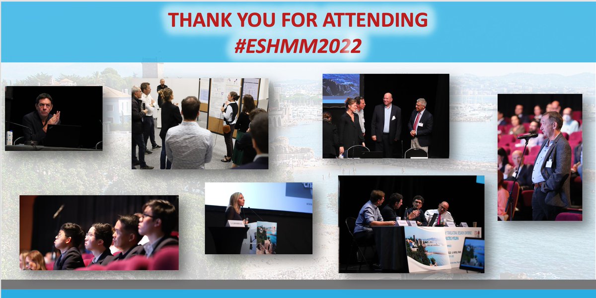 #ESHMM2022 thank you so much @mvmateos P. Moreau @VincentRK for putting together such an exciting programme; to all faculty for a superb meeting in Mandelieu & to all participants for engaging so actively with questions & comments! ➡ esh.org #ESHCONFERENCES #MMsm