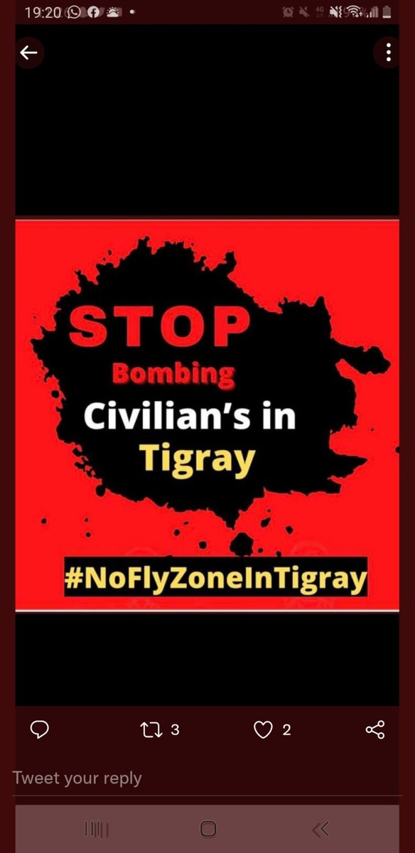 Stop z war & break z horrified siege of #Tigray & connected with z world today not tomorrow to save lives. #TigrayGenocide #EndTigraySiege #AllowAccessToTigray #TigrayUnderDroneAttack #ShireUnderAttack #AdiDaeroMassacre #KunamaMassacre #MekelleUnderAttack @POTUS @vickyford @UN