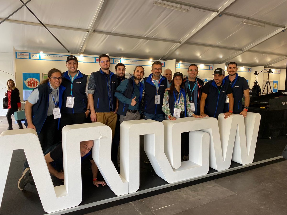 MakerFaireRome's tweet photo. Welcome Innovators 🤖Day 3🏎
Engineering team at Arrow Electronics Italia booth (E1) in Maker Faire Rome- The European Edition
Stay tuned !!
#Arrow #Arrowteam #MakerFaire #MFR2022 #MakerFaireRome https://t.co/WPzDmO6p1e