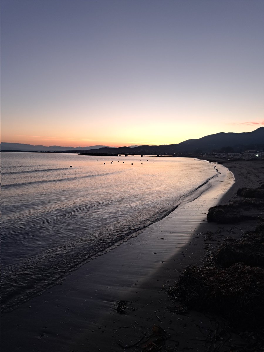 First morning sunrise in Roda in corfu. So far so good.