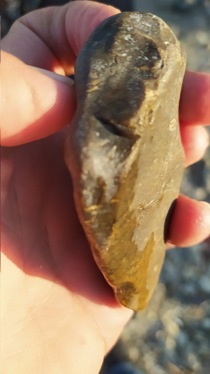 ceomobil's tweet photo. Büyükçekmece
#paleo
#stoneaxe
Kıyıcı alet olabilir mi ? https://t.co/UMeZdouj5E