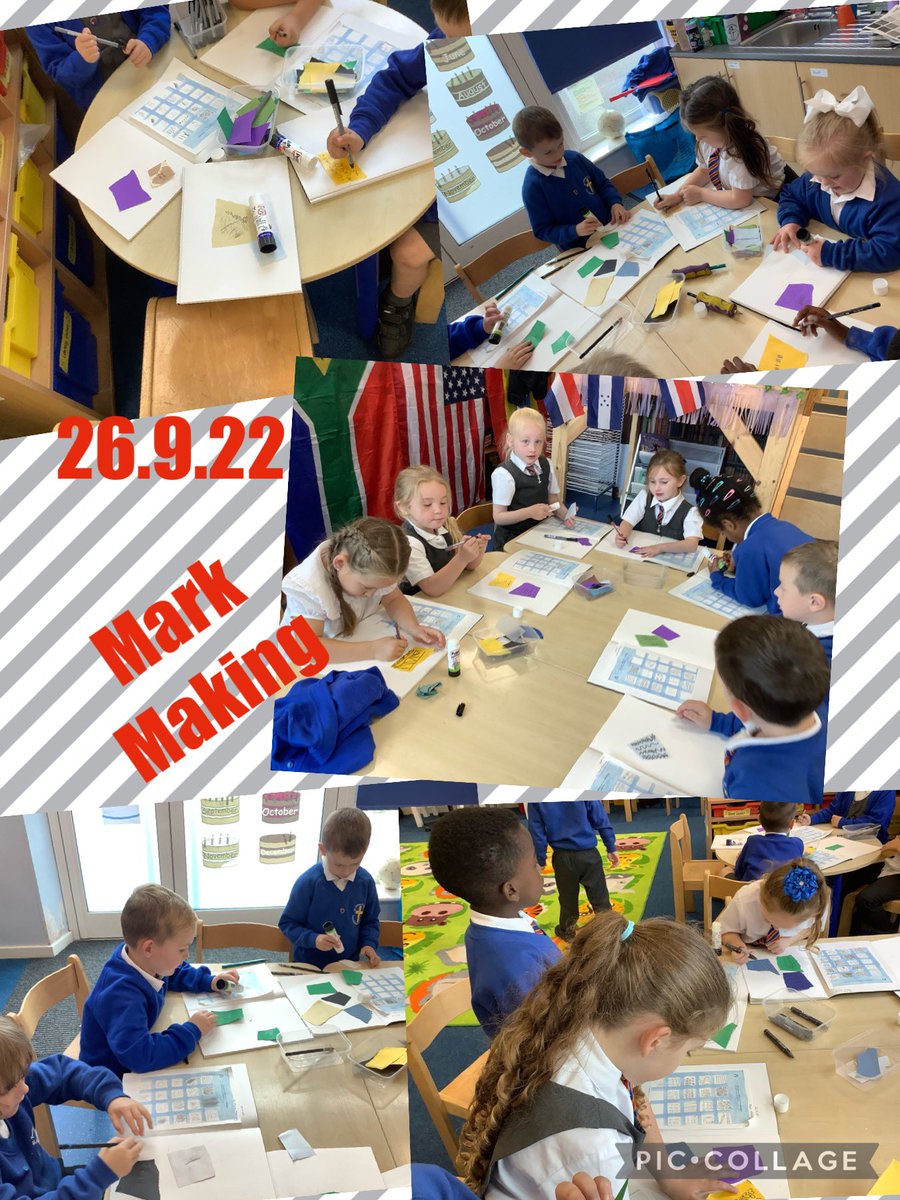 year1_STOL's tweet photo. We have been exploring  ‘mark making’ and creating collages in Art👩‍🎨👨‍🎨 @teresaoflisieux https://t.co/XSYkER8VSs